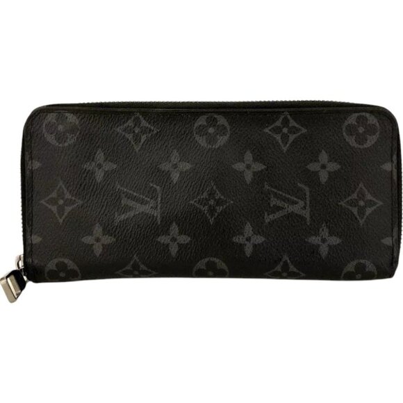 963221BR (X3) Louis Vuitton Wallet Long Black Monogram - Picture 1 of 9